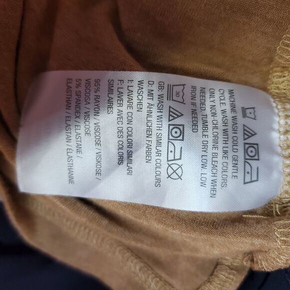 H by halston camel colored slouchy top - Picture 3 of 7